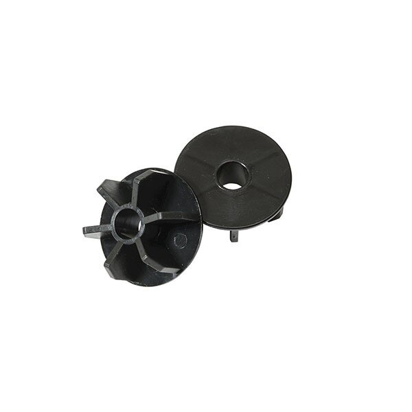 Img of 3/8" Polypropylene End Caps - Set of 2